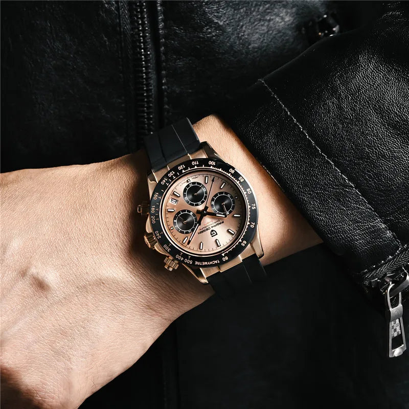 Pagani Design Watch With Sapphire Chronograph