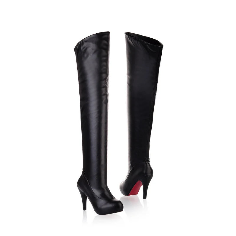 Sexy Spuer High Heel Over The Knee Boots Women