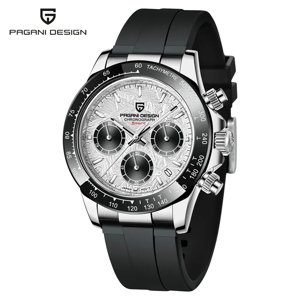 PAGANI DESIGN Quartz Watch Men 2023 Top Brand Automatic Date Wristwatch