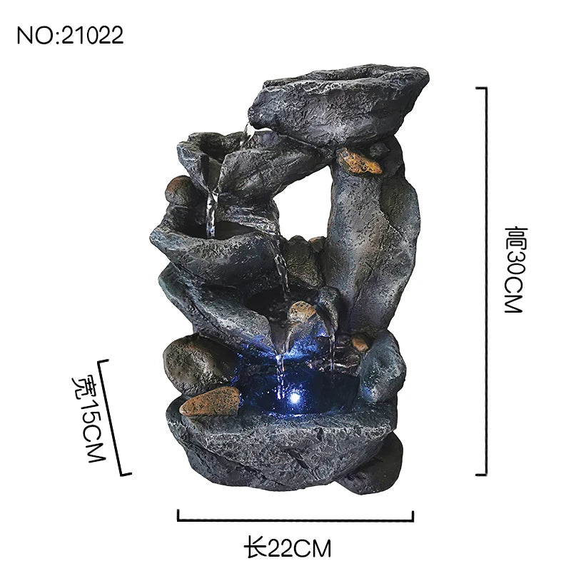 Resin Decorative Fountains Indoor Water Fountains