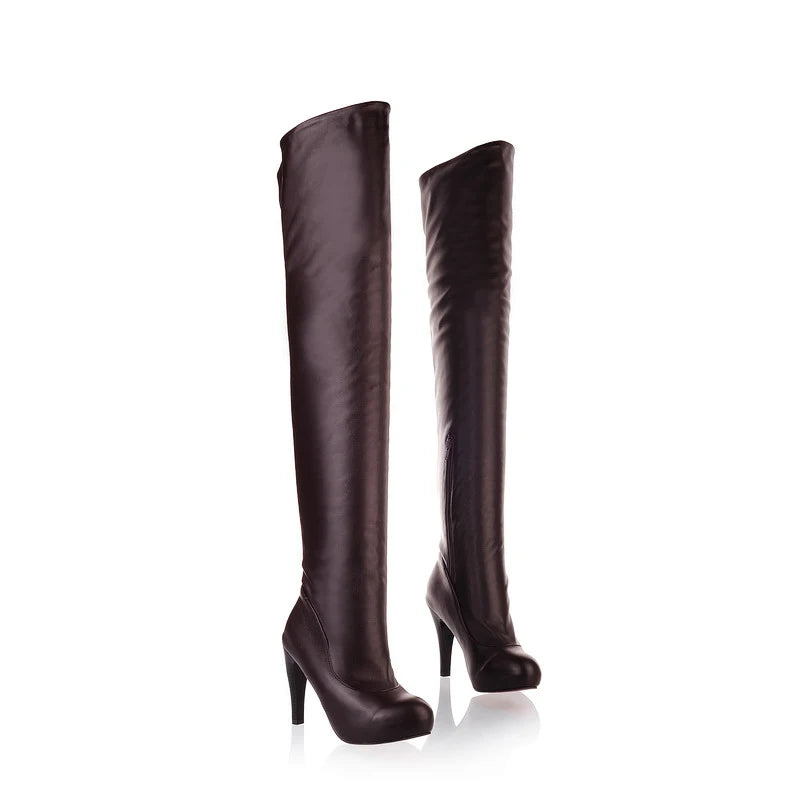 Sexy Spuer High Heel Over The Knee Boots Women