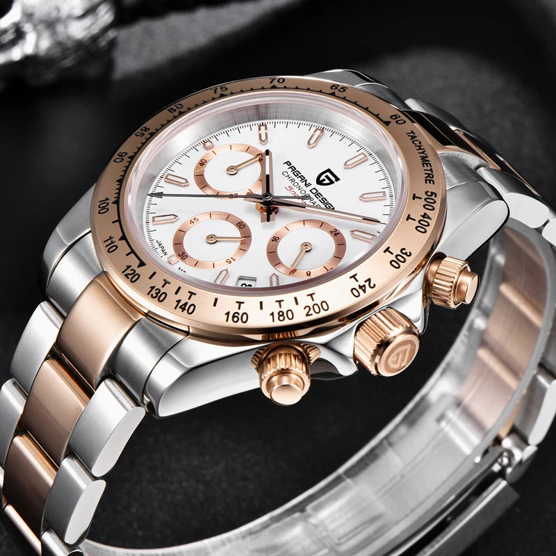 Men's Watches Rose Gold Pagani Design