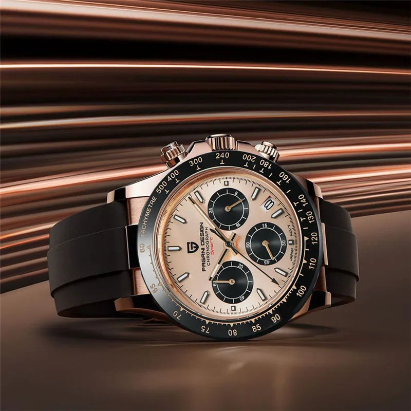 Pagani Design Watch With Sapphire Chronograph