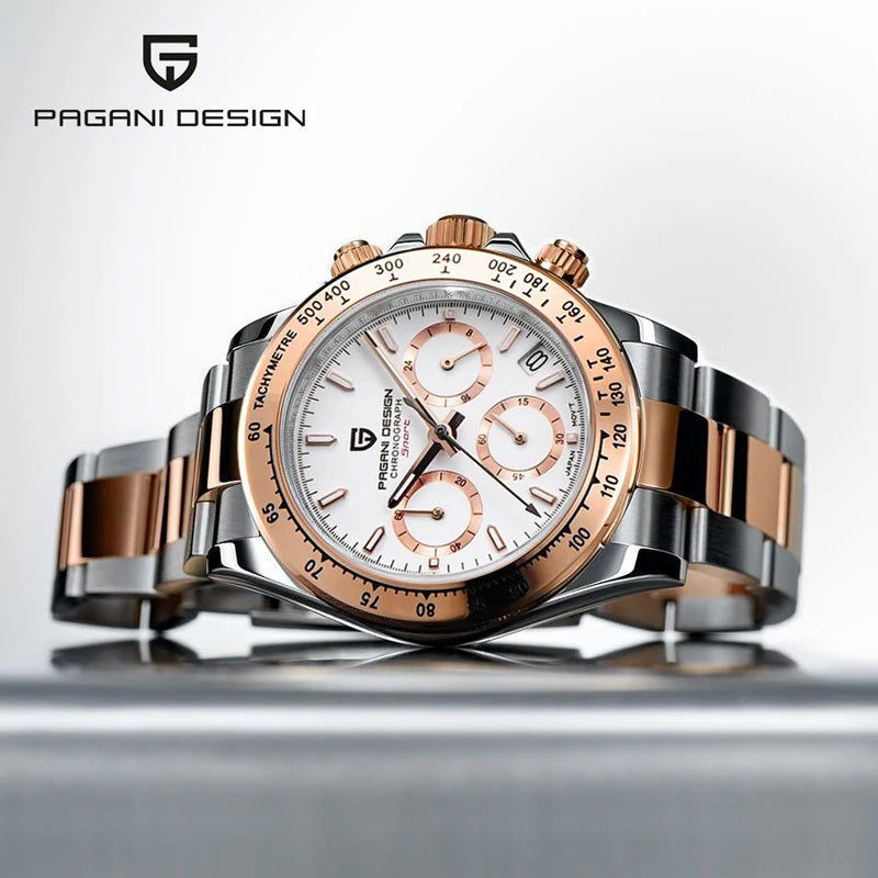 Men's Watches Rose Gold Pagani Design