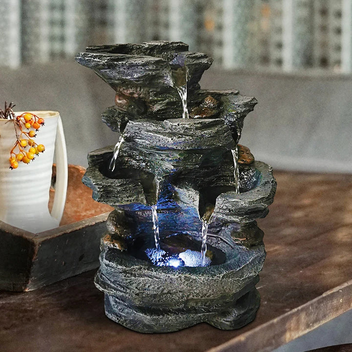 Resin Decorative Fountains Indoor Water Fountains