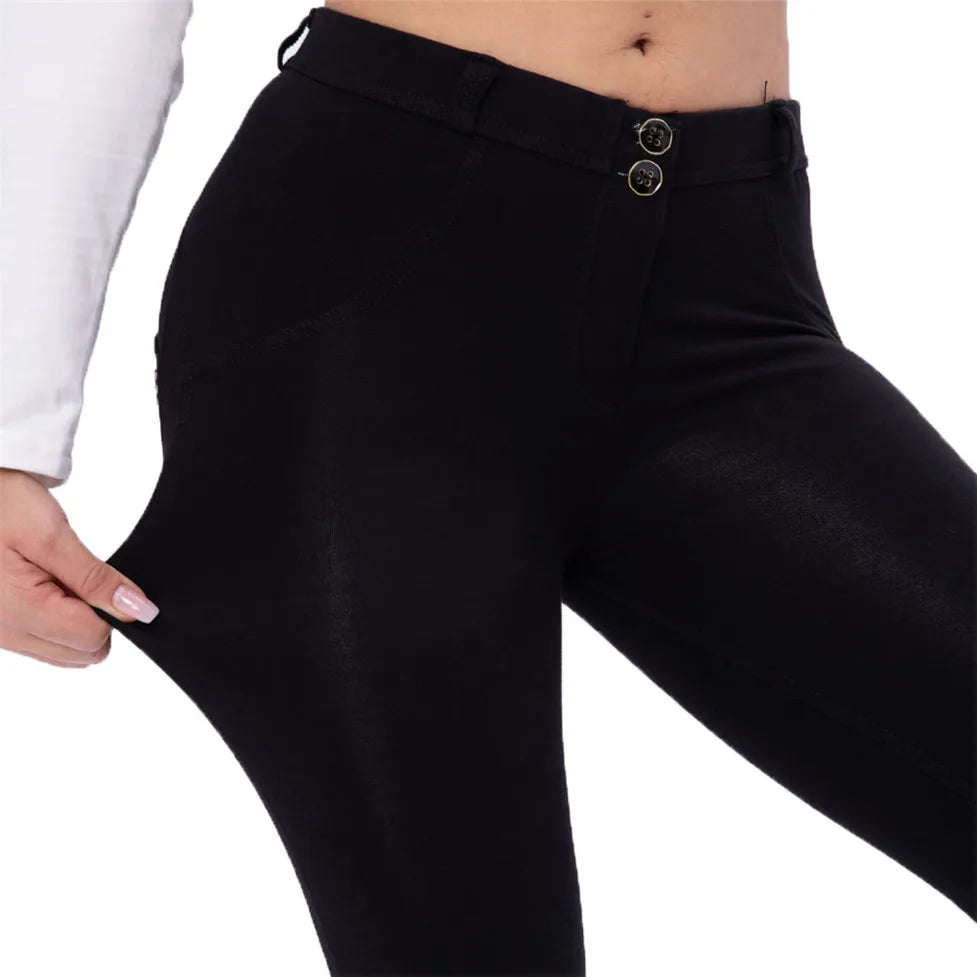 Melody Gray Workout Leggings Elastic Fashion Legging for Fitness Jogger