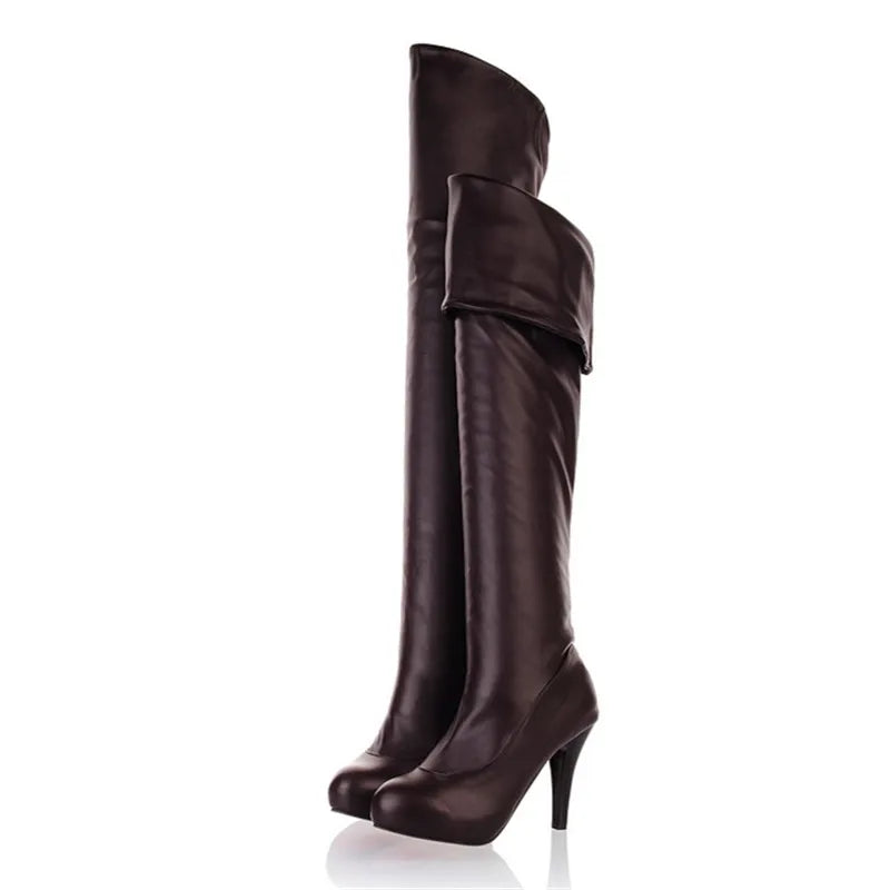 Sexy Spuer High Heel Over The Knee Boots Women