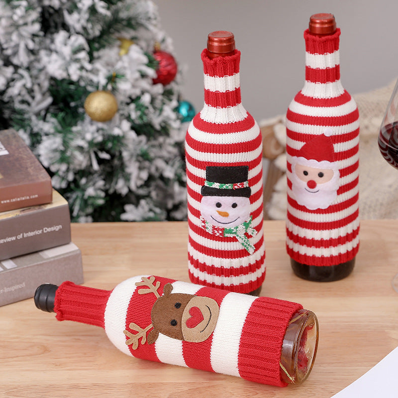 Christmas Wine Bottle Cover