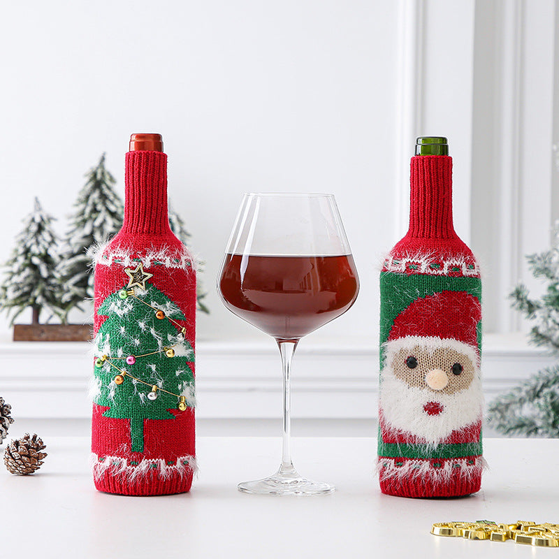 Christmas Wine Bottle Cover