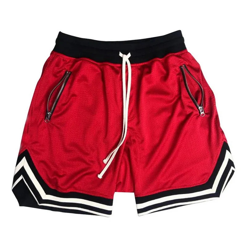 Men's Sports Basketball Shorts Mesh Quick Dry Gym Shorts