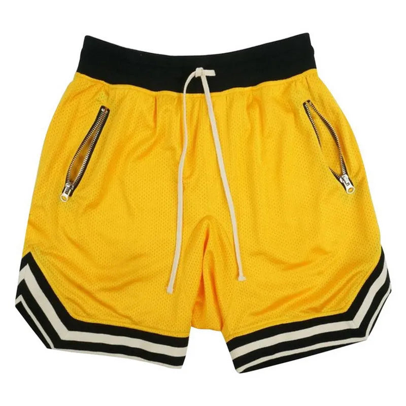 Men's Sports Basketball Shorts Mesh Quick Dry Gym Shorts