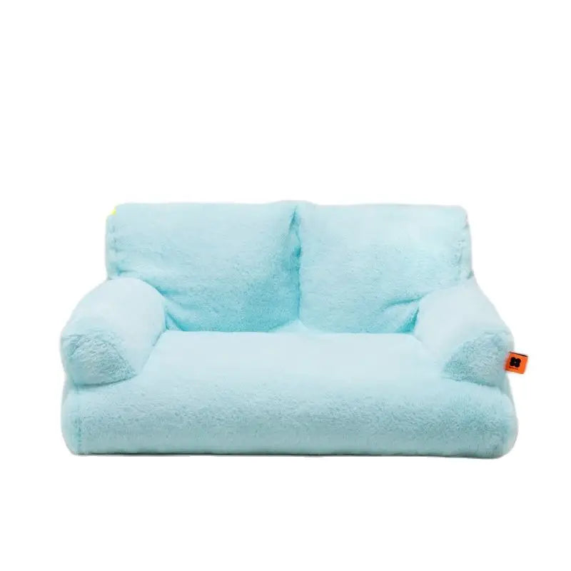 Luxury Fur Winter Pet Cat Nest Sofa Modern Puppy Small Animal Kitten