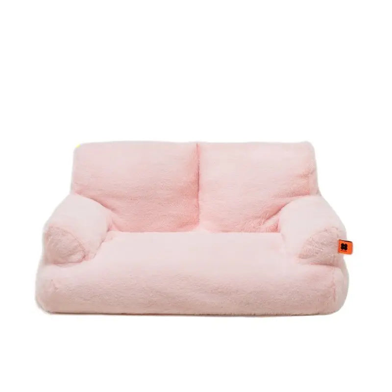 Luxury Fur Winter Pet Cat Nest Sofa Modern Puppy Small Animal Kitten