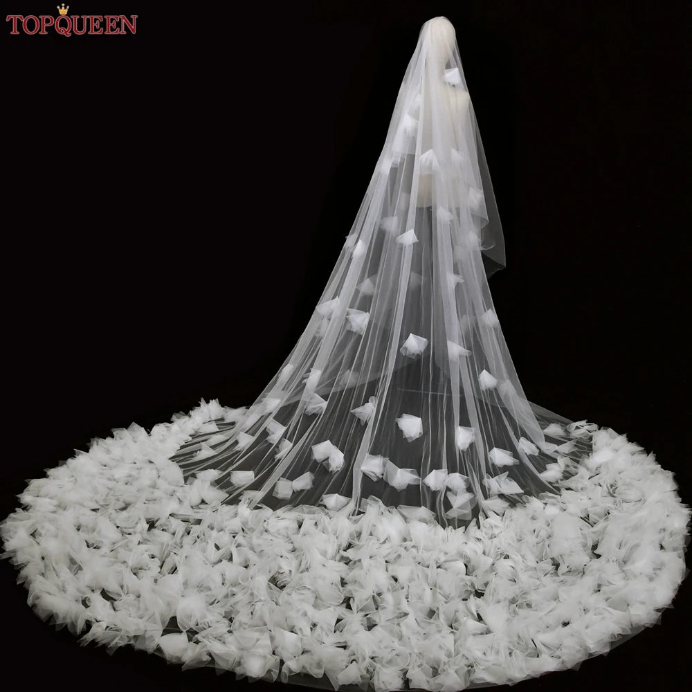 TOPQUEEN V126 Wedding Veil With Blusher