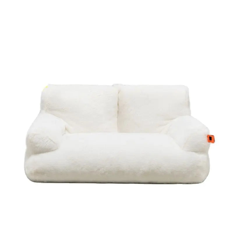 Luxury Fur Winter Pet Cat Nest Sofa Modern Puppy Small Animal Kitten