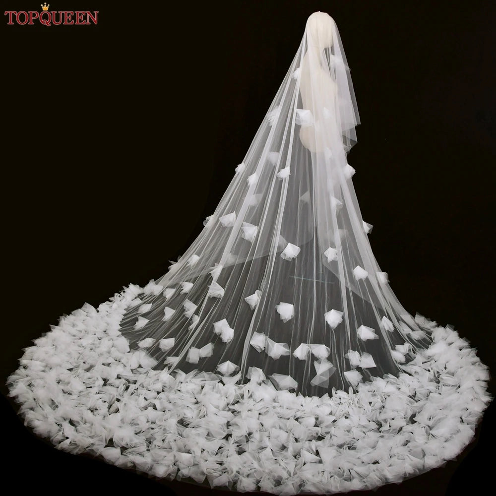 TOPQUEEN V126 Wedding Veil With Blusher