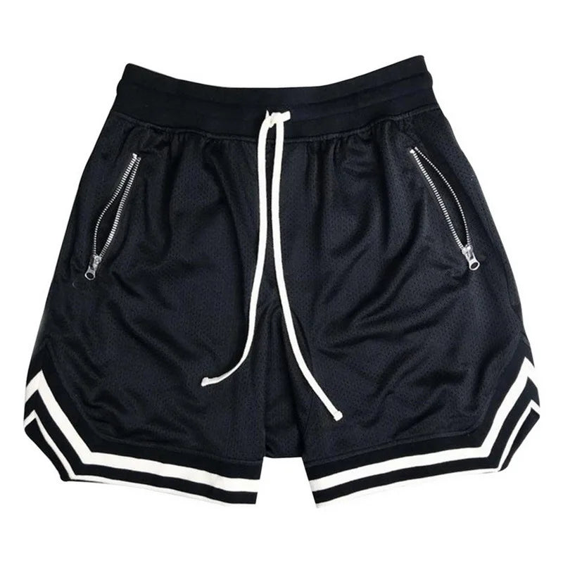 Men's Sports Basketball Shorts Mesh Quick Dry Gym Shorts