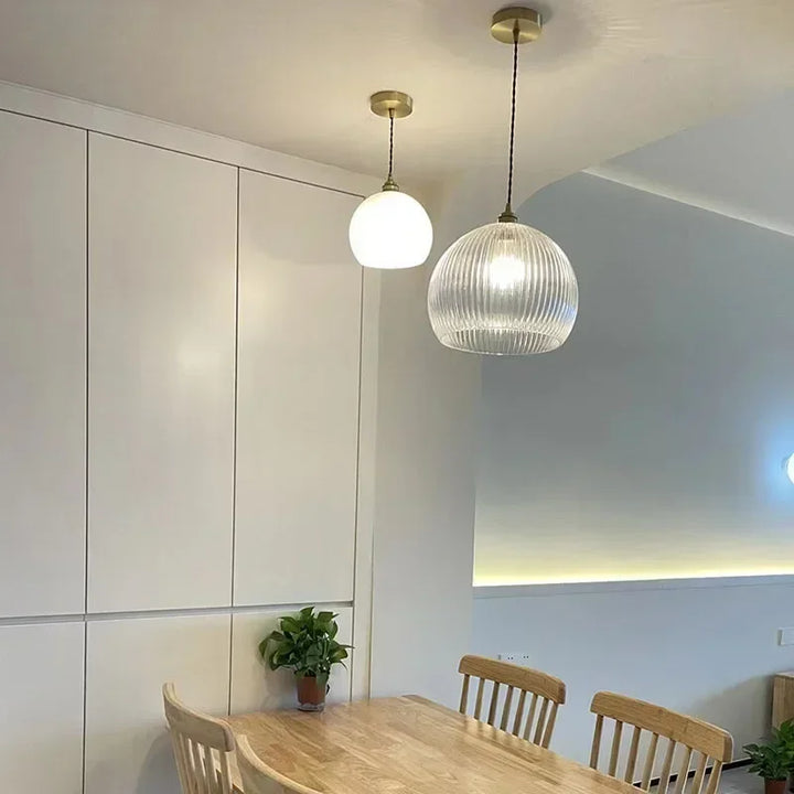 Retro Glass Pendant Light