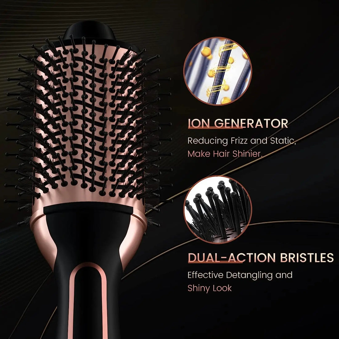 Dual Voltage Hair Dryer Brush