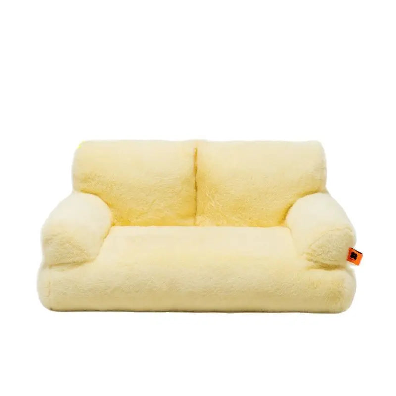 Luxury Fur Winter Pet Cat Nest Sofa Modern Puppy Small Animal Kitten