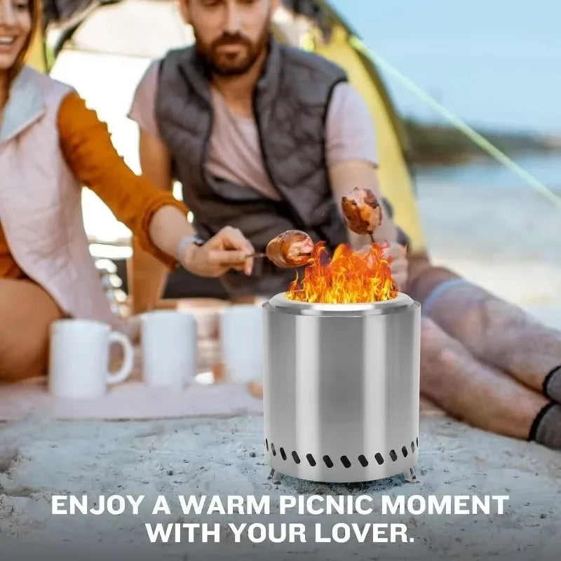 Smokeless Portable Tabletop Firepit