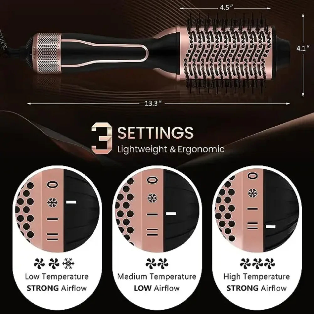 Dual Voltage Hair Dryer Brush