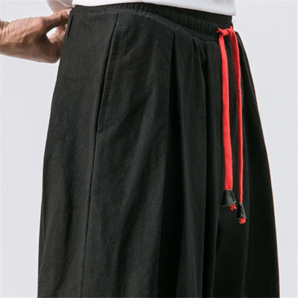 FGKKS New Oversize Men Loose Harem Pants