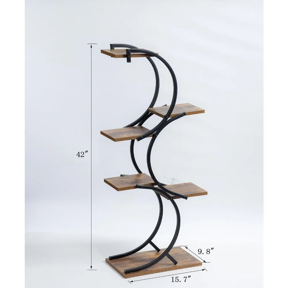 Plant Stand Indoor 6-Tier wrought iron Plant