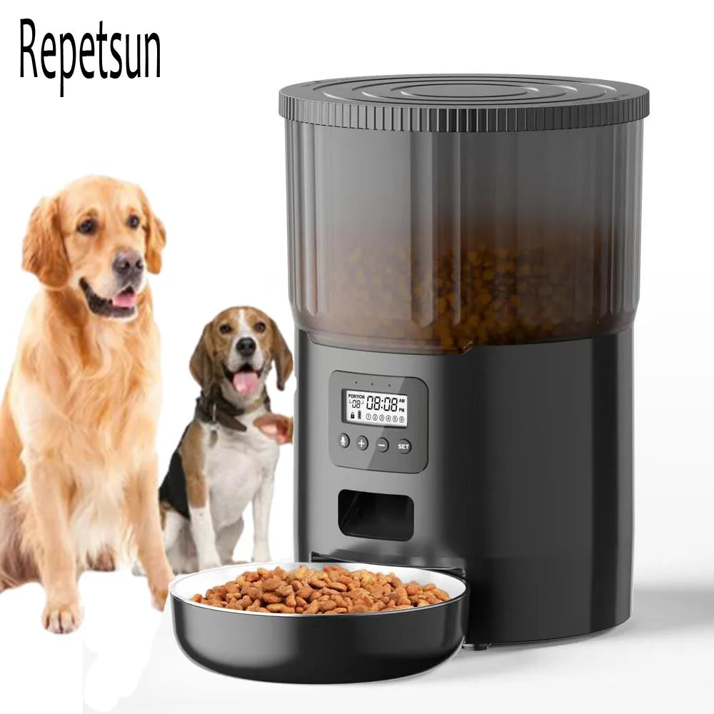 New 4L Pet Feeder Cat Dog Smart Food Dispenser