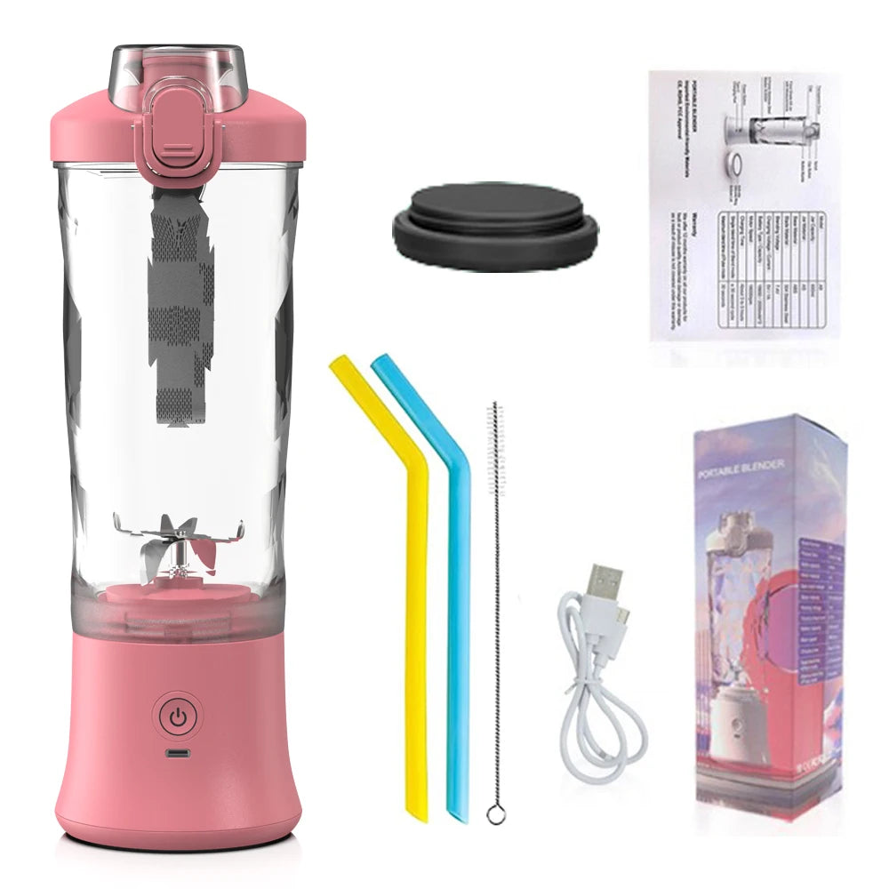 Portable Electric Juicer Fresh Juice Blender