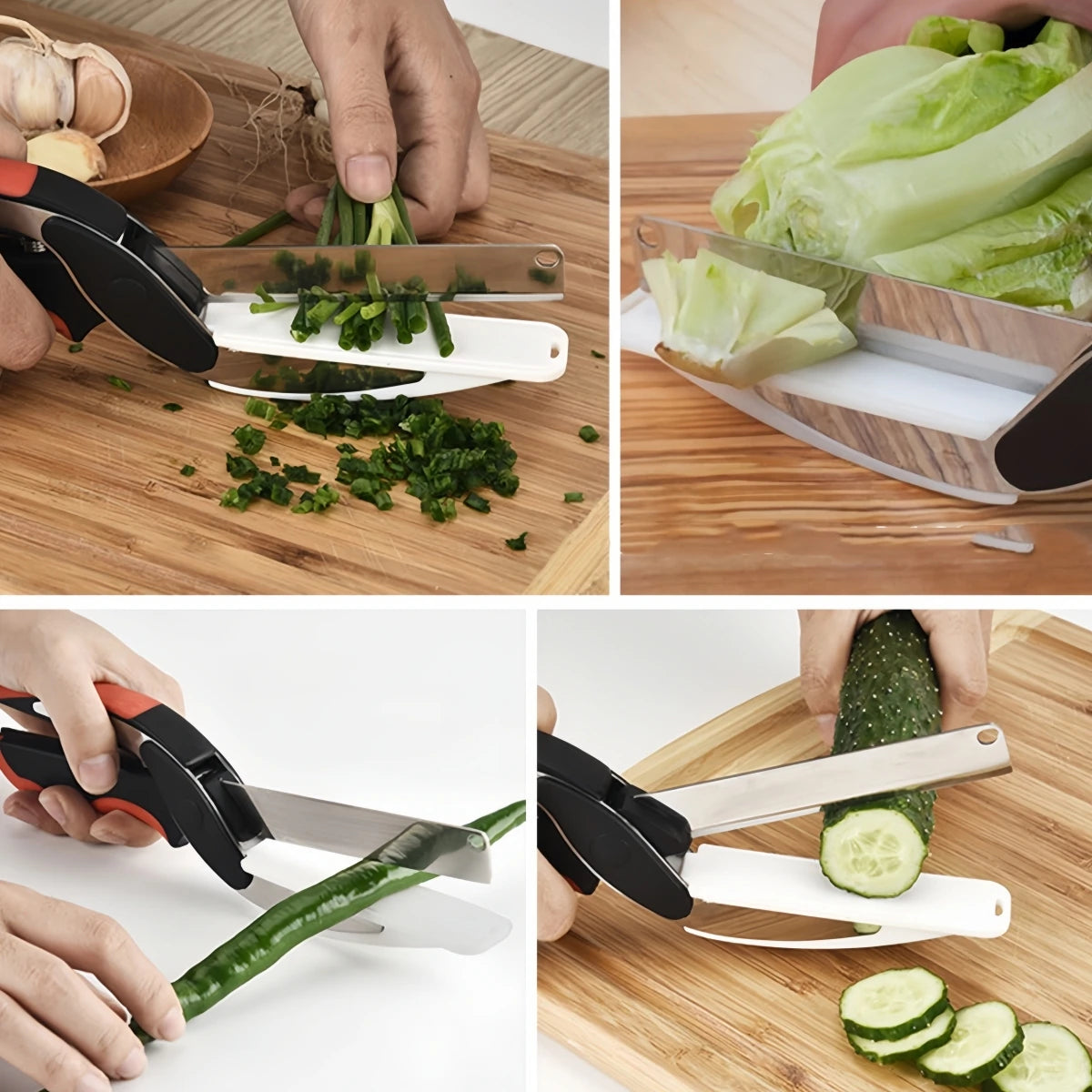 Premium Chop Scissors Cutting Board