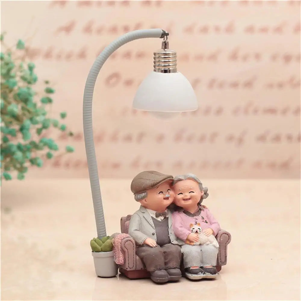 Mini Grandma Grandpa Figures Sweety Lovers