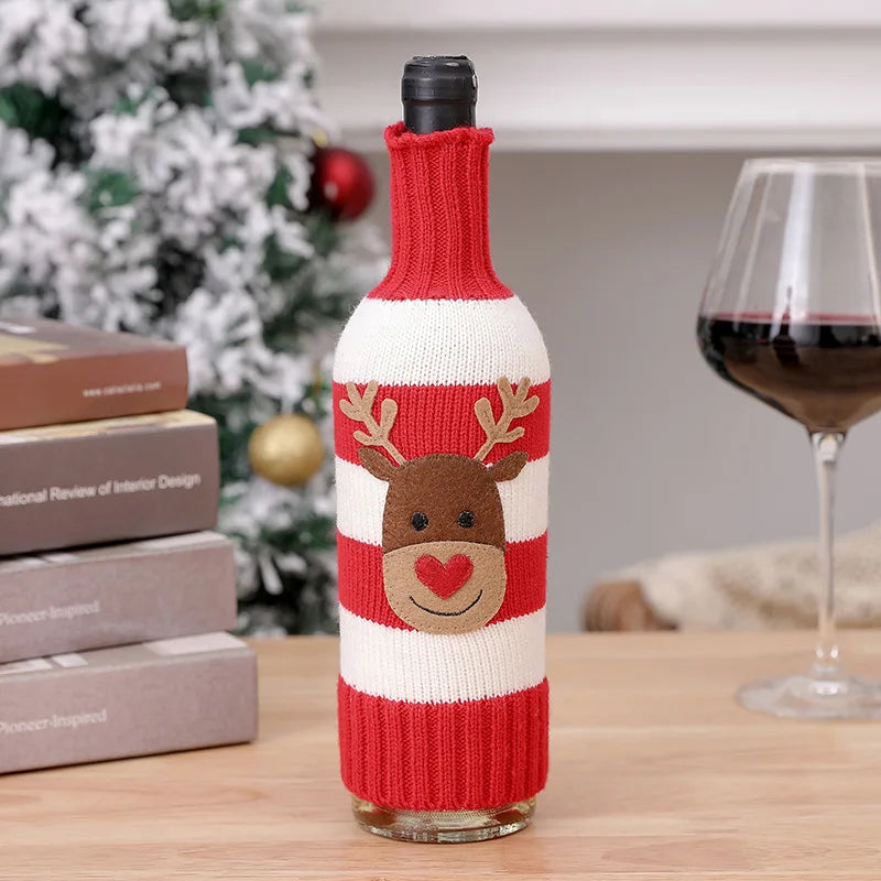 Christmas Wine Bottle Cover