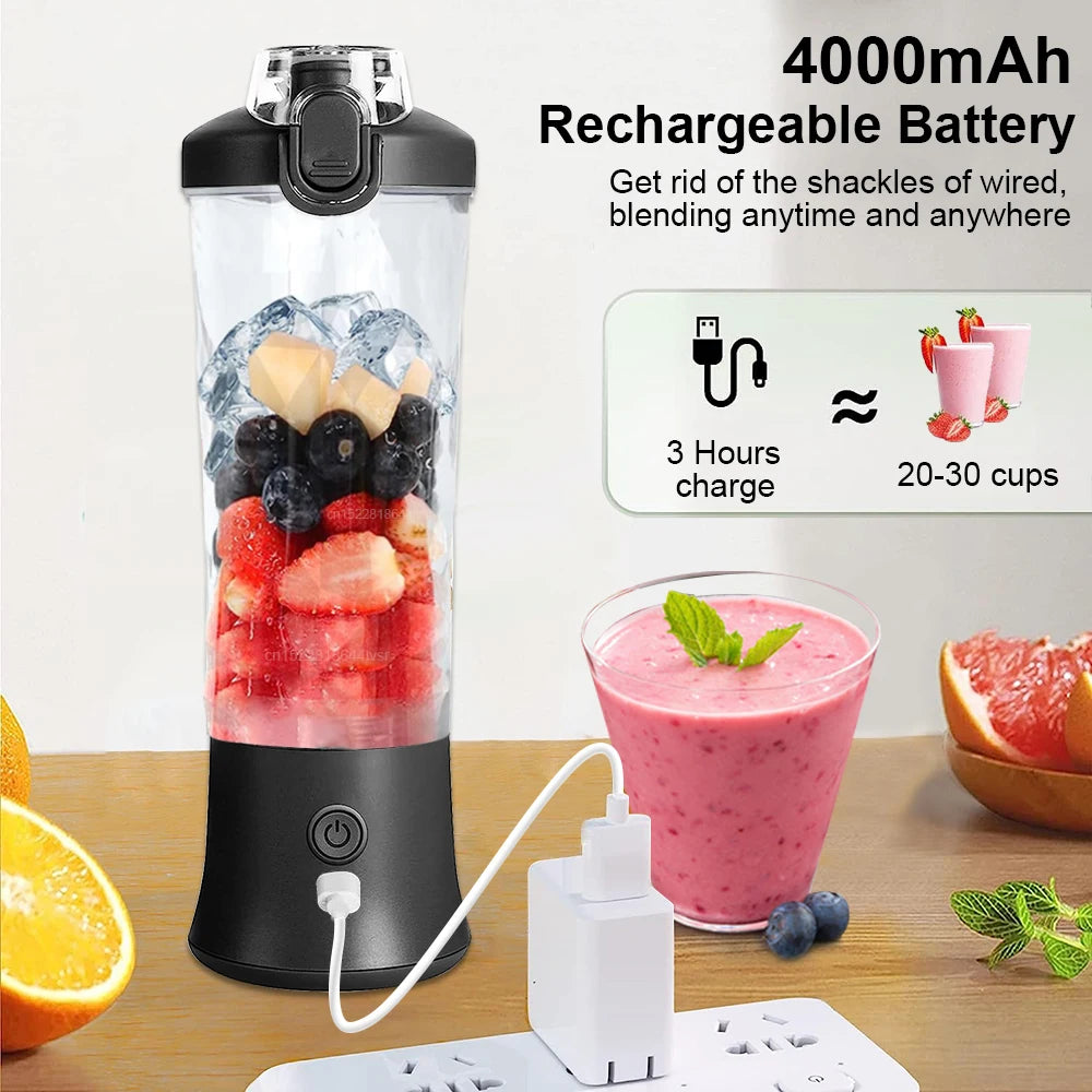 Portable Electric Juicer Fresh Juice Blender