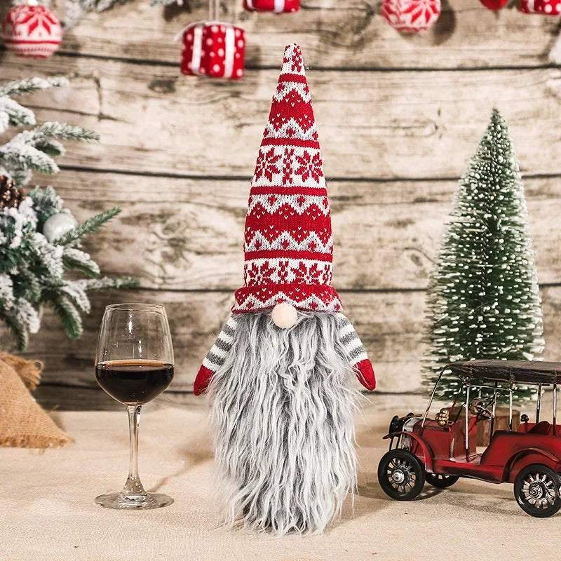 Christmas Wine Bottle Cover