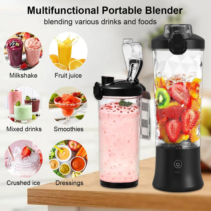 Portable Electric Juicer Fresh Juice Blender