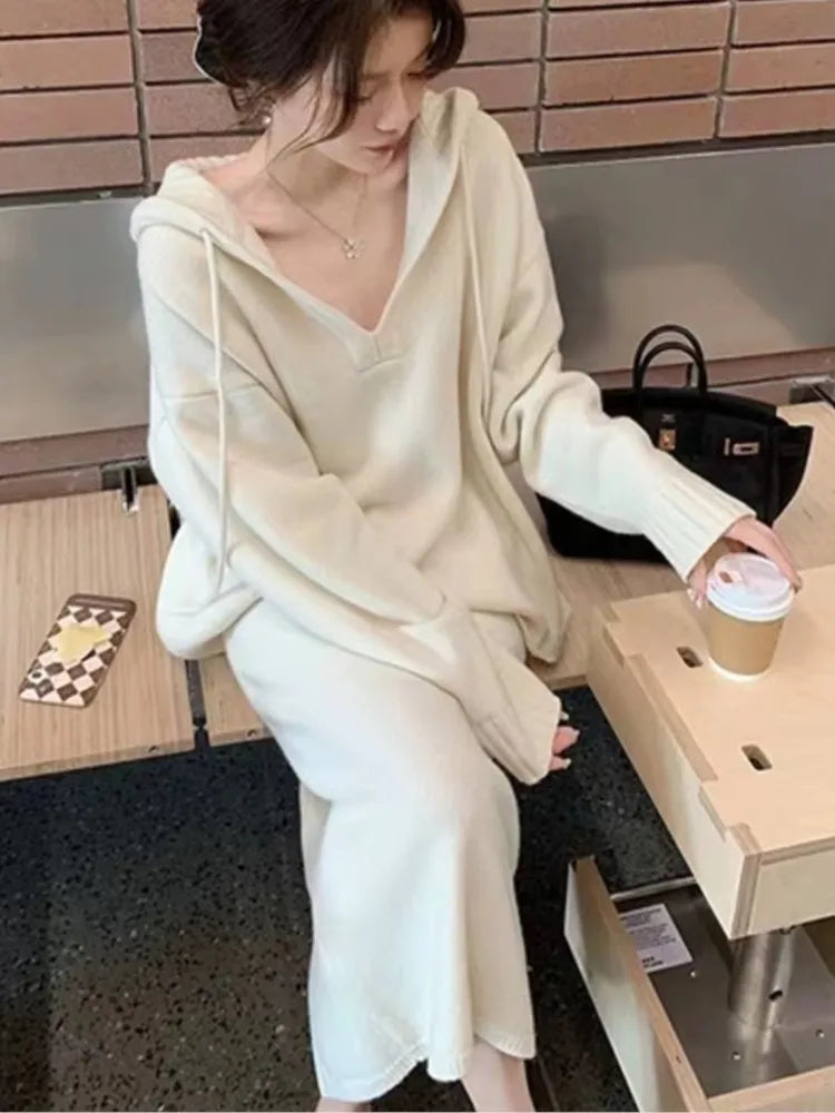 2 Piece Women Knitted Sweater Suits